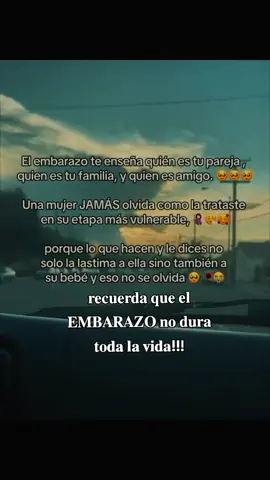 #cuidado 𝐜𝐨𝐦𝐨 𝐭𝐫𝐚𝐭𝐚𝐬 𝐚 𝐮𝐧𝐚 𝐦𝐮𝐣𝐞𝐫#embarazada. 𝐩𝐨𝐫𝐪𝐮𝐞 𝐞𝐥 #𝐞𝐦𝐛𝐚𝐫𝐚𝐳𝐨 𝐧𝐨 𝐝𝐮𝐫𝐚 𝐭𝐨𝐝𝐚 𝐥𝐚 #𝐯𝐢𝐝𝐚