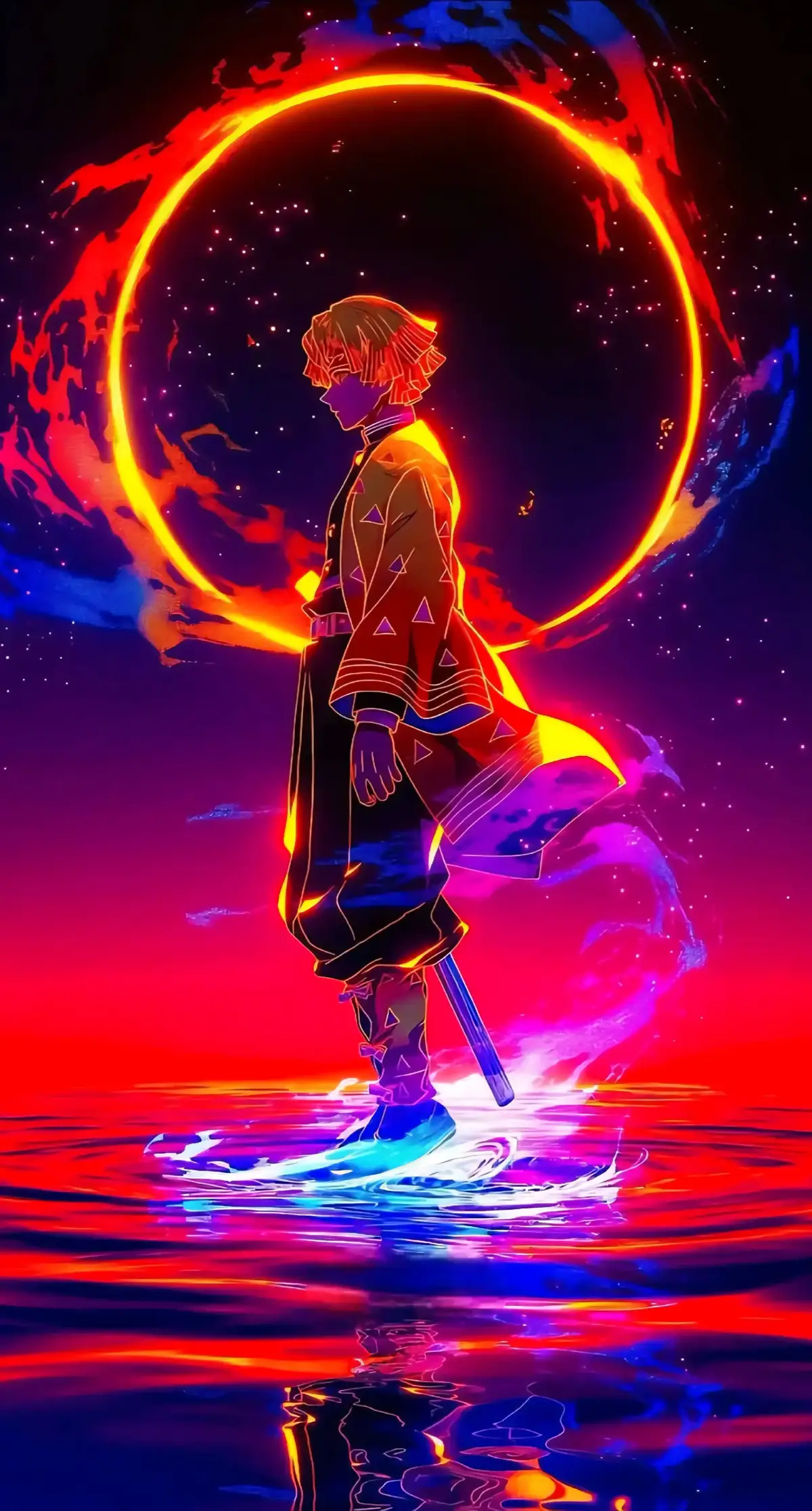 #wallpaper #wallpapers #iphone #samsung #lockscreen #anime #animated #TV #tvshow #demonslayer 