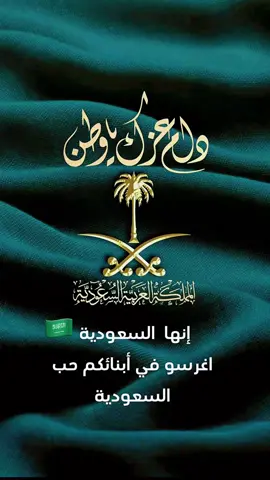 انها السعودية  اغرسوا في أبنائكم  حب السعودية #انها_السعودبة #السعودية🇸🇦 #السعودية #الملك_سلمان #محمد_سلمان #شعب_الصيني_ماله_حل😂😂 