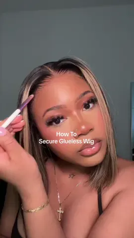 Hair from @celiehair ❤️ Balayage Honey Blonde Highlight Bob Pre-Cut 6×5  Glueless Wig click the 🔗 to get yours, code: 