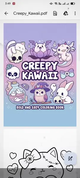creepy kawaii googledrivestorage #coloringbookpdf #coloringbookpdfdigital #pdfcoloringbooks #coloringbooks #artsandcrafts #art #arte #artworkdrawings #hobby #hobbies #hobbiest #artwork #coloring #colors #colortok #colortoks #colortime