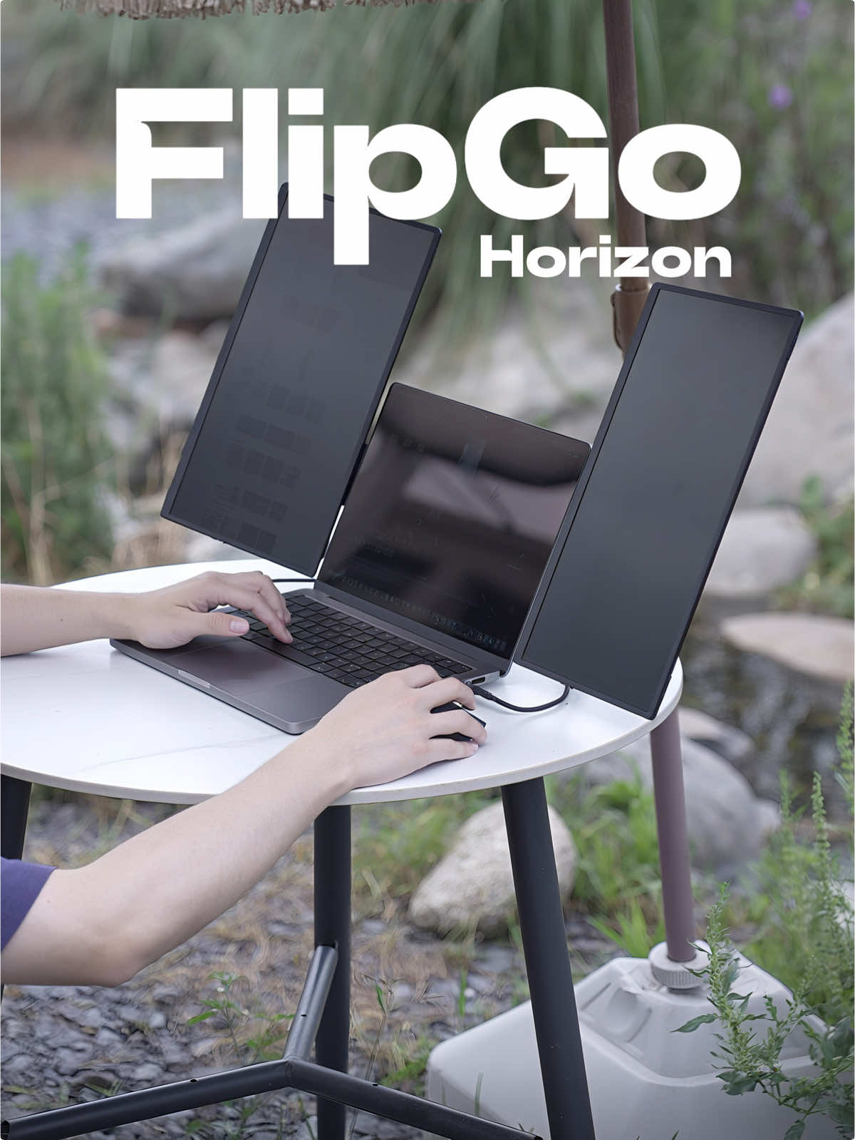 Turn Any Desk Into a Pro Workstation in 10 Seconds. #FlipGoHorizon #MobileWorkstation #WorkAnywhere #ProductivityGear #CreatorSetup #TechForCreators #LaptopAccessories #iPadSetup #DeskSetup #DigitalNomad #RemoteWorkLife #KickstarterTech