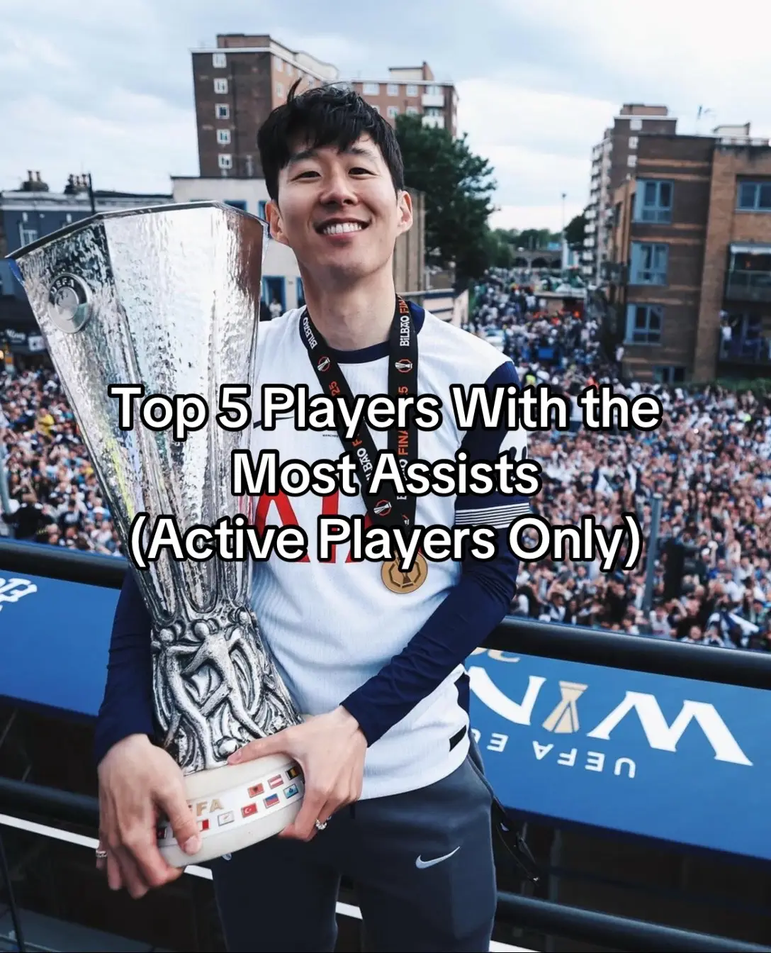 These are the top 5 Active players with the most assists.  #ronaldo #suarez #dimaria #muller #debruyne #messi #portugal #argentina #germany #belgium #uruguay #fotboll #footballtiktok #fyp