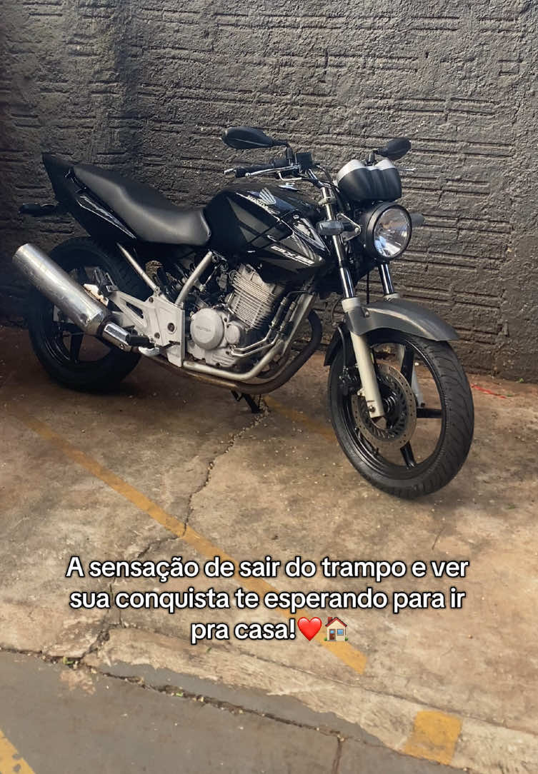 Melhor sensação 🥹 #sonho #realizado #conquista #twister250 #tw250 #motorzao043 #244naoécrime #foryoupage #fyp 