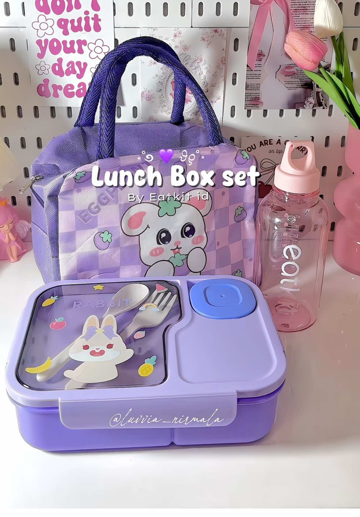 Lunch box set cuma 60rb an by @eatkit.id udh dpt lngkp bgt #lunchbox #lunchboxsetmurah #eatkit #kotakmakan #kotakmakanset #kotakmakan3in1  #kotakmakan3paket #xypbca #fyp 