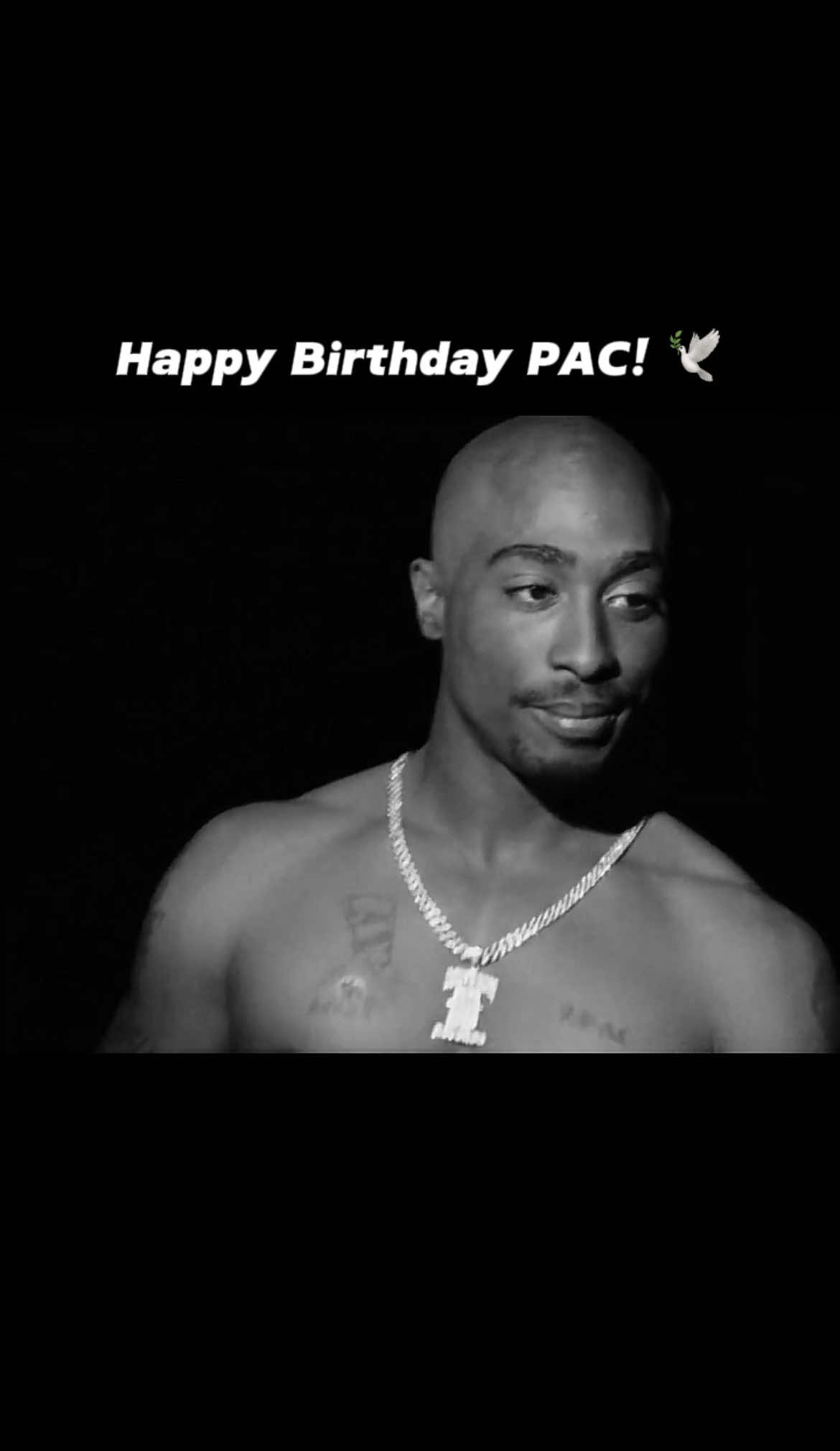 Happy birthday to Tupac he would’ve turned 54 years old. — #2pac #2pacedits #2pacmusic  #makaveli #tupac #tupacedit #tupacshakur #tupacquotes  #westcoast   #oldschool #tupac #thug4life#hiphop   #tupacforever #2pacforever #tupacvideos  #rap #riptupac #outlawz #thuglife #90s #makaveli #2pac👑