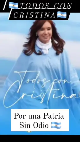Porque ella es el PUEBLO Porque el Odio no vencerá Porque la Verdad Triunfará  #TodosConCristina  #LaPatriaNoSeVende #NuncaMas #MemoriaVerdadYJusticia  #Lawfare  #cortecorrupta   Cristina Fernandez de Kirchner
