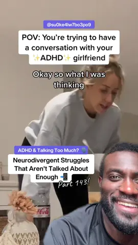 If you’re dating a girl with adhd, please give her an hour a week to talk about anything without interrupting!