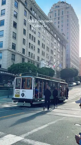 San Francisco Cable Car 🇺🇸#ca #sf #california #usatiktok #cablecar 