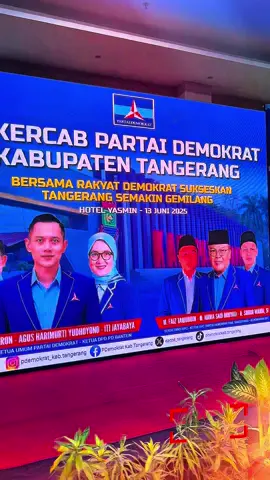 Kepemimpinan itu melahirkan loyalitas, AHY Yes  #AHYSangPemimpin  #KabupatenTangerang  #partaidemokrat  @ITI JAYABAYA @Pdemokrat Kab. Tangerang @Julham Firdaus @Abah Mustofa @😋 @Partai Demokrat @CNWBANTEN @Andi Arief @Jemmy Setiawan @Herzaky @Ratu Muthya Mutmainah @CACACU @frincha 