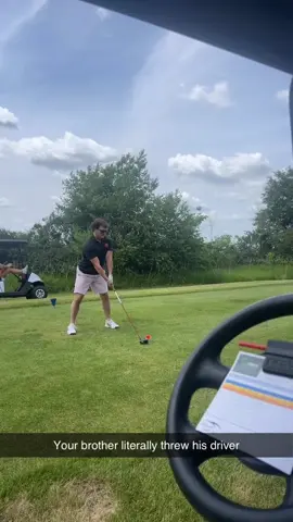 Bro was in disbelief 😭 (@Tuck) #golfer #golf #golfswing #fail 