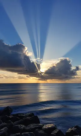 Beautiful ocean sunset 🌅🥰🌊 #amazing #life #landscape #nature #ocean #sunset #sunrise #waves #view #beautiful  