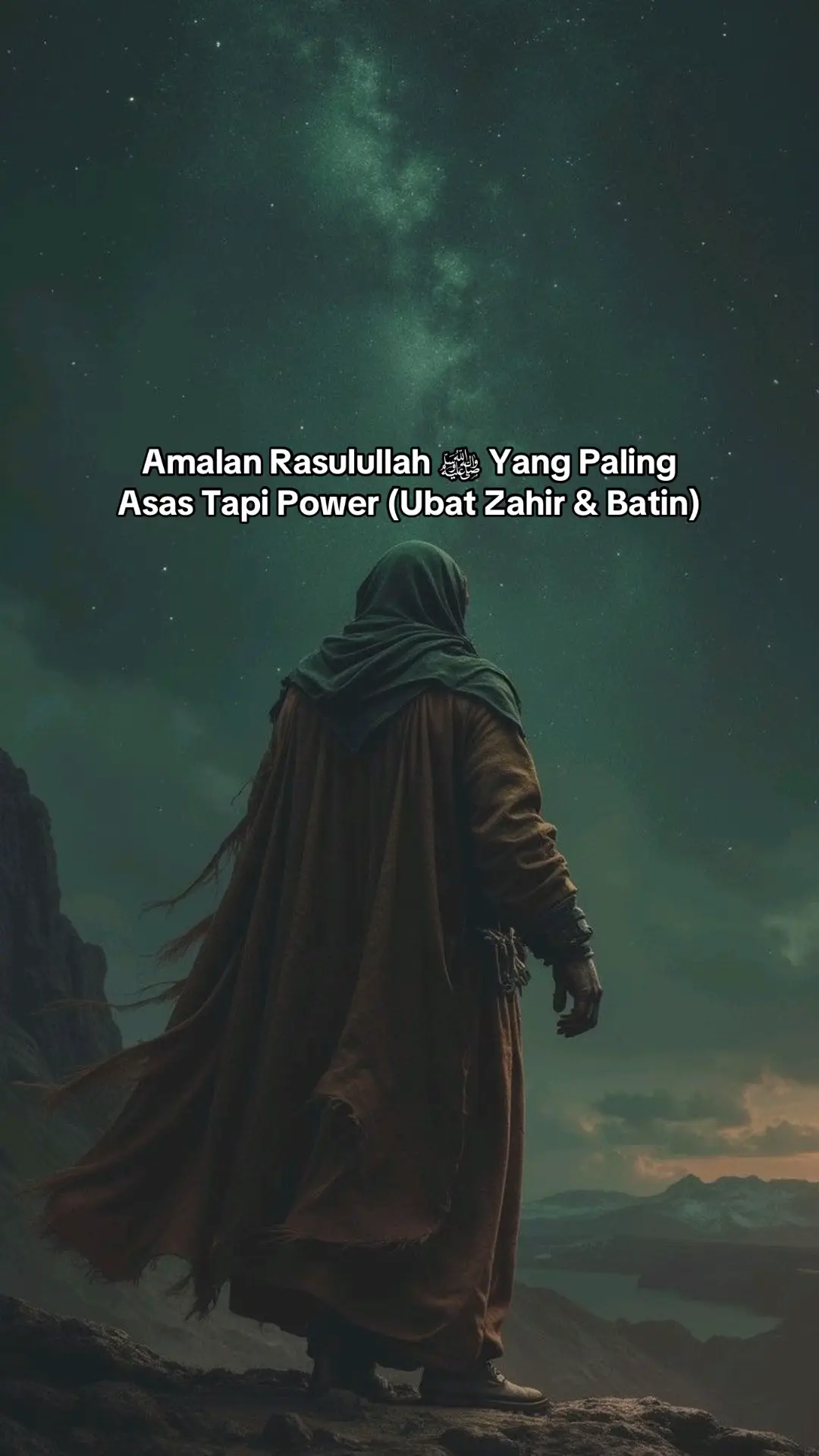 Ini bukan sekadar “buat macam Nabi”, tapi amalan tu adalah ubat jiwa dan jasad. Nabi tak hidup ikut trend — Nabi hidup ikut wahyu.Maka setiap perbuatan Nabi = healing & pelindung. #moderntalking #islamituindah #info #islamicreminder #explore #ilmubermanfaat #pengetahuanumum #allahsayangkita #selfnote #panduan #motivation #rasulullah #nabimuhammad #sunnahrasul 
