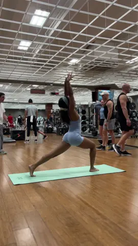 I just be in my own world.  #yoga #fitnessmotivation #wellness  #healthy