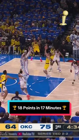 TJ McConnell going on a hot streak in the 3Q of Game 5 to bring to Pacers back in the game 🔥 #NBA #NBAFinals #NBAPlayoffs #basketball 