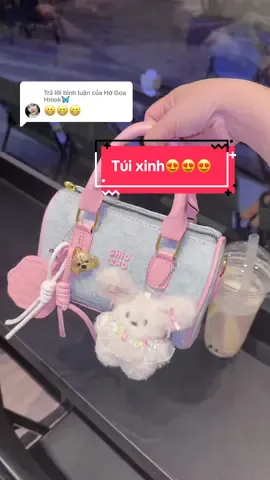 Trả lời @Hờ Goa Hmok🦋 túi trống xinh mê luôn ạ 7x🐠 Tặng bộ charm 4món 😍😍😍#tuixachnucunstore #xhuongtiktok #tuitrong #tuitrong #tuixinhtuidep #sale #tuixinhdaopho✅ #trending 