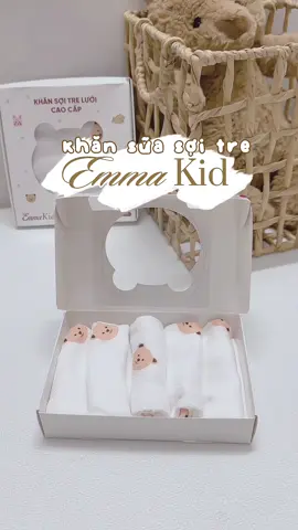 Dòng khăn sữa sợi tre siêu mềm mịn các mẹ thử chưa #mebimsua #khansuasoitre #khansuachobe #emmakids #khansoitre #xuhuong #fyp 
