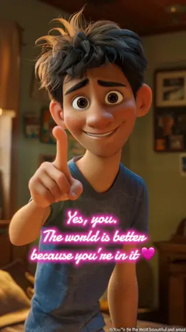 Yes, You. The world is better because you are in it 🩷 #goodmorning #morningvibes #morningcheers #youarebeautiful #youarebeautifuljustthewayyouare #positivevibes 