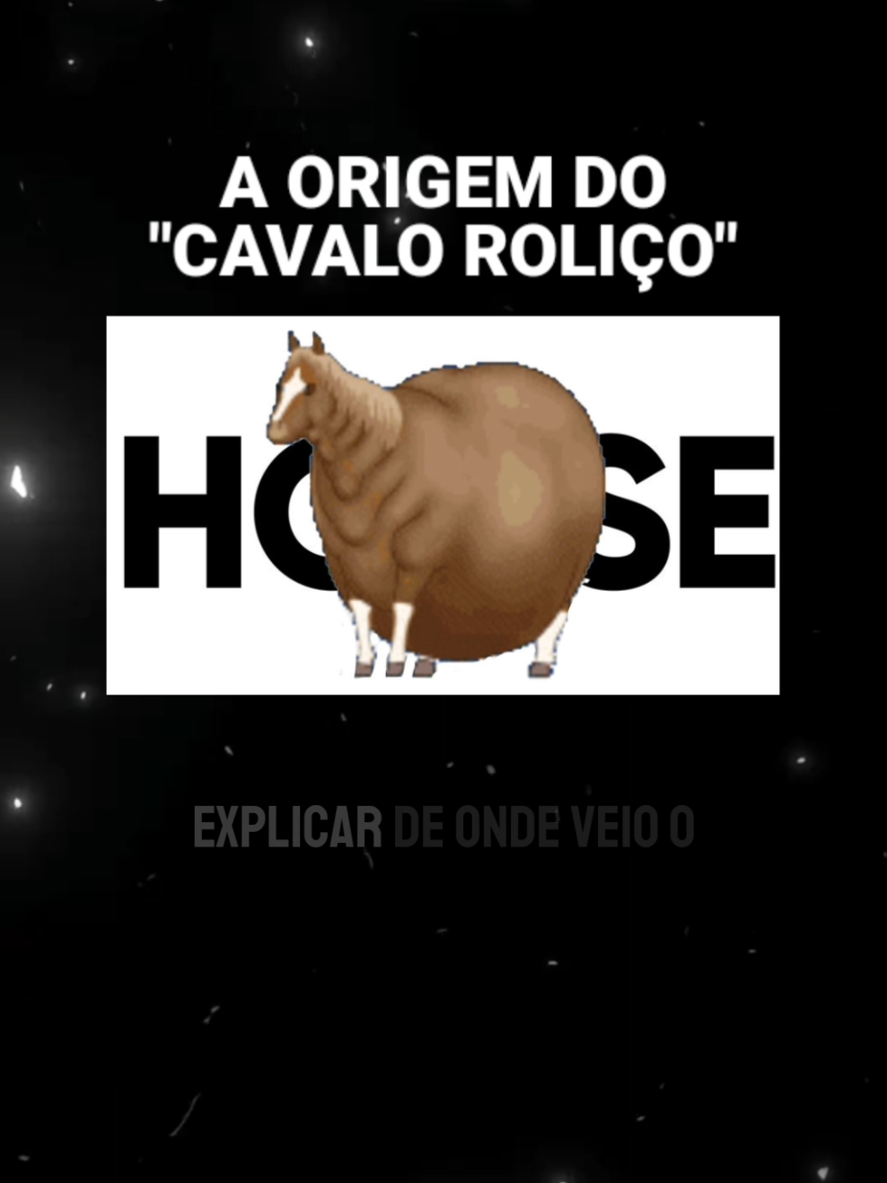 A origem do CAVALO ROLIÇO #spinninghorse #cavaloroliço #fathorse #bombhorse #meme