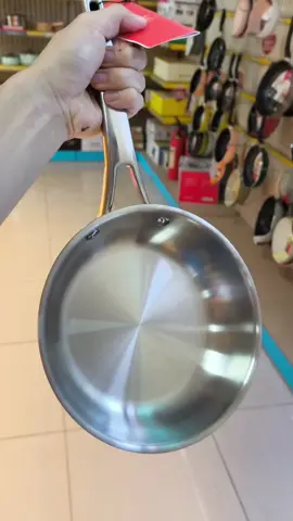 Chảo inox 304 Elmich. Chảo inox nguyên khối 3 lớp. Đun bếp từ. #dobep #taphoaemvoi #chao #elmich #dobep 