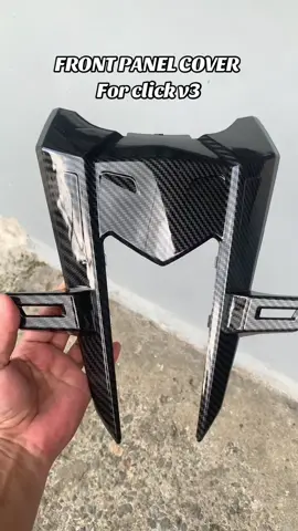 Front panel cover for click v3 #frontpanelcover #forhondaclick #formotorcycle #panelcover 