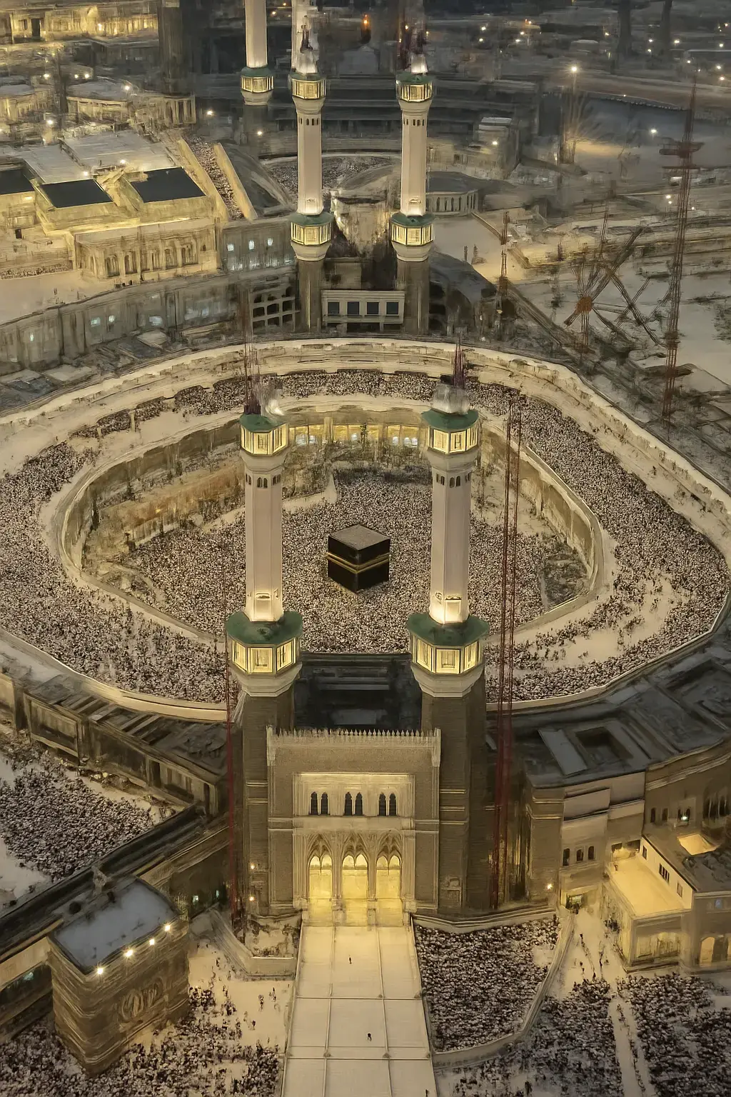 This is not just a building — this is the heart of Islam, the Qibla of millions. The Kaaba stands tall, surrounded by love, tears, and prayers. Every stone here has witnessed centuries of devotion, every corner echoes with the names of Allah. As the Naat plays in the background, it feels like my soul is being pulled closer to its Creator. Being near the Kaaba is not just a blessing, it’s a reminder of who we are and where we truly belong. In this sacred place, time stops, egos fade, and hearts surrender. Ya Allah, accept our presence, our duas, our tears, and our longing. Let this be the destination not just of our bodies, but of our hearts too. Ameen. 🤲🕋 #Kaaba #HaramShareef #LabbaikAllahummaLabbaik #MakkahMukarramah #NaatSharif #IslamicReels #SpiritualJourney #UmrahVibes #TikTokIslamic #RamadanVibes #PeacefulVideo #HolyPlace #IslamicTikTok #HeartTouchingVideo #Qibla #Tawaf#fpyツ #foryou