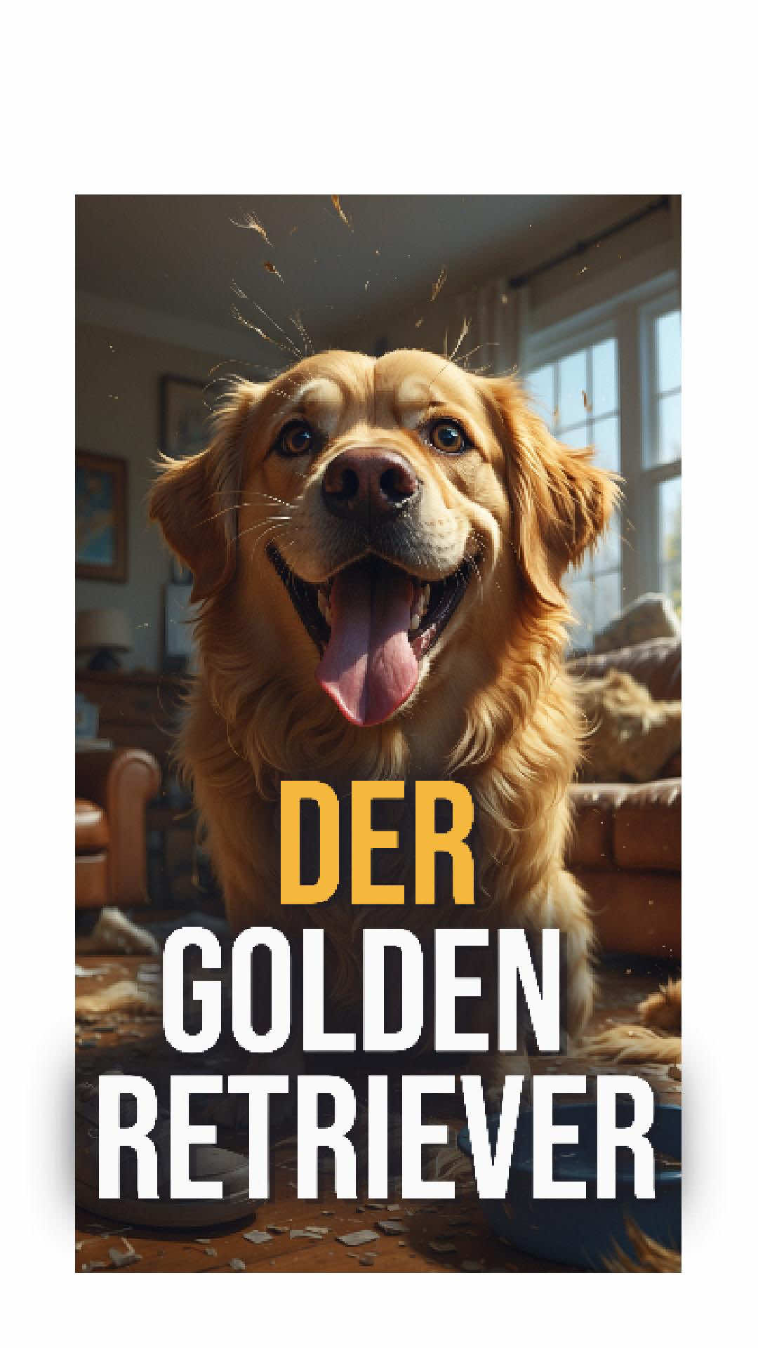 Der personifizierte Sonnenstrahl mit Fell. Der Golden Retriever #hundevideos #lustigehundevideos #hund #hundefakten #goldenretriever 