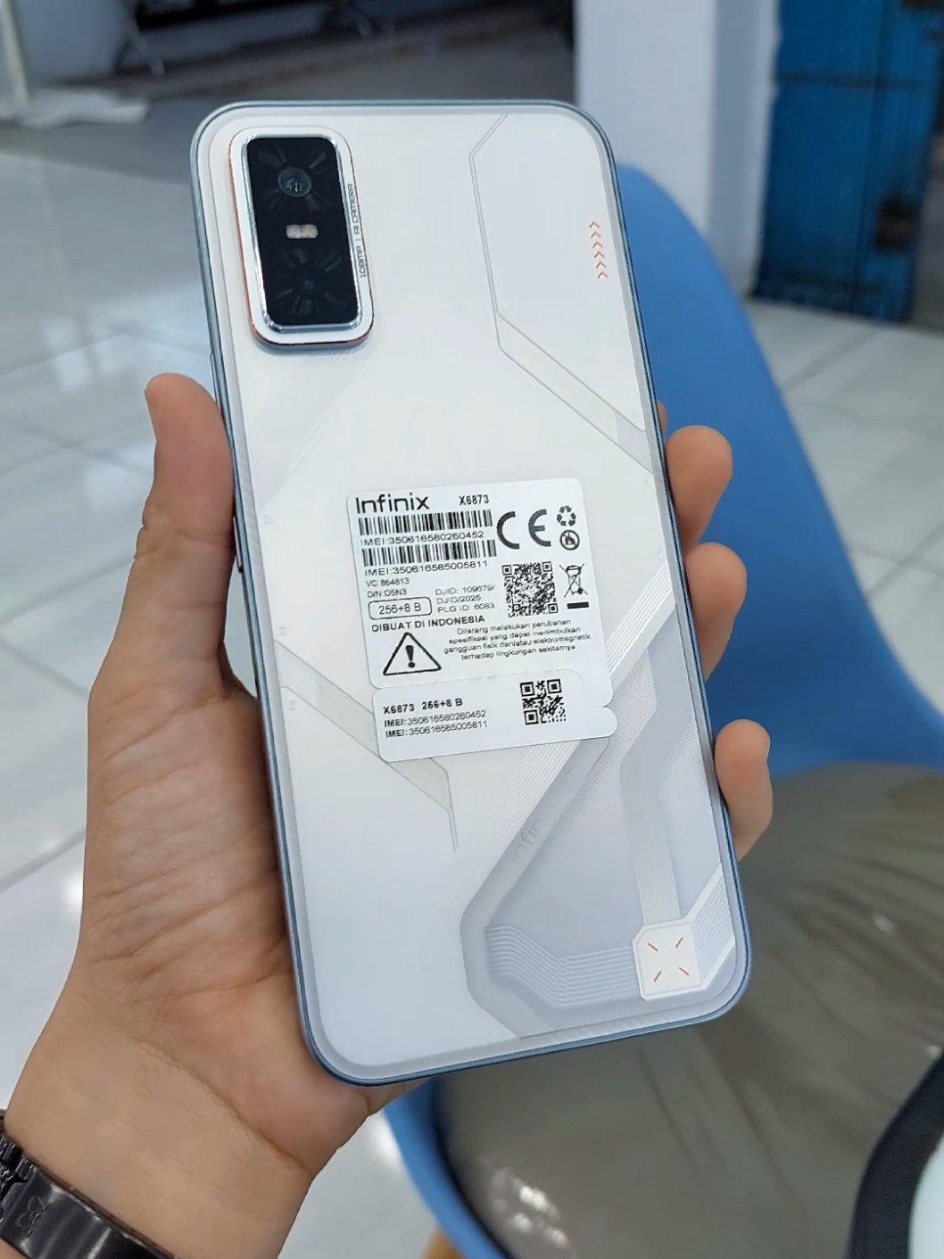 INFINIX GT 30 PRO WHITE 8/256GB Rp.3.999.000 12/512GB Rp.4.699.000 #infini #infinix #infinixgt30pro #gt30pro #infinixgt 