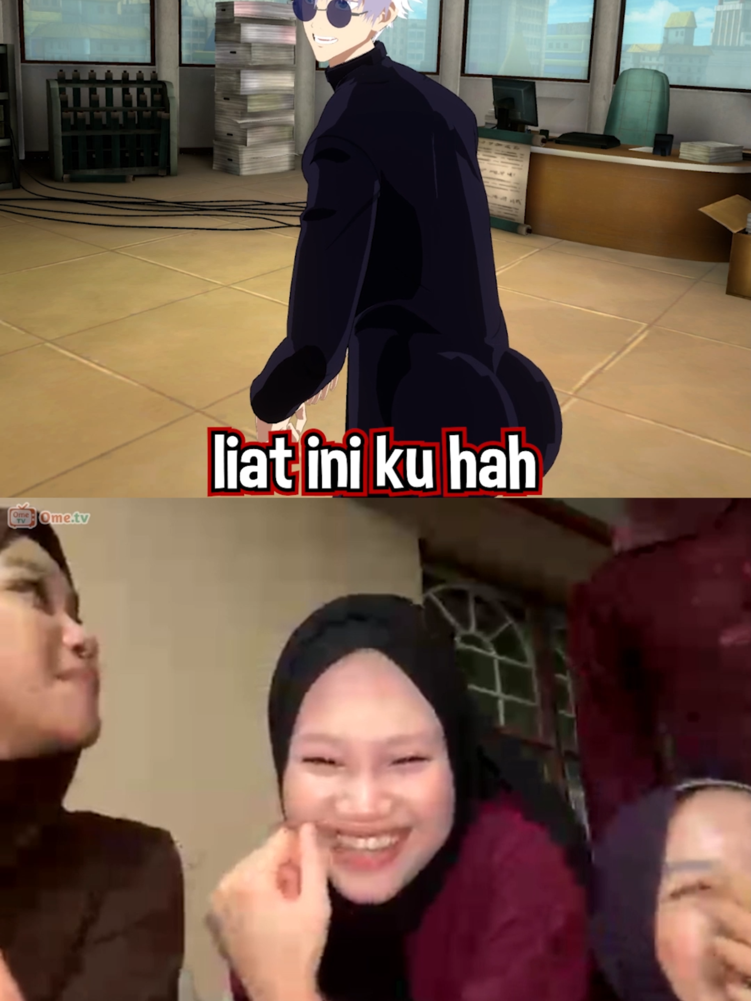 Gojo ngegoda cewe malaysia #ometv #vrchat #anime