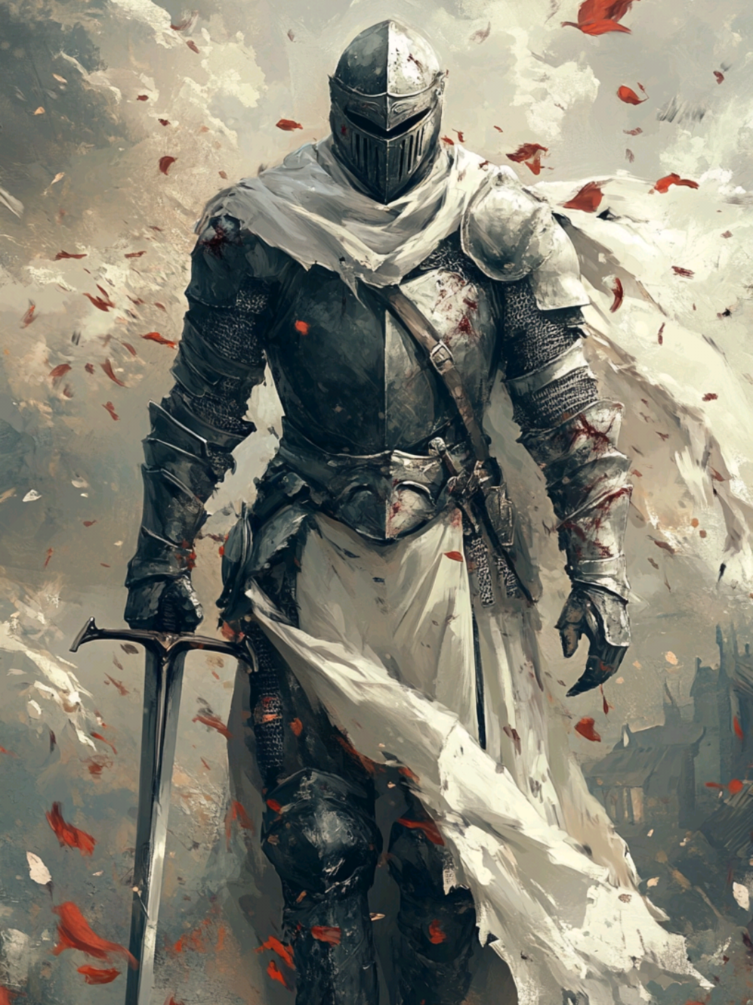 He's back. Too late. Too alone🥀 #gladiador #alone #livewallpaper #rose #beautifull #insipiration #musica #wallpaper #knight #soul #sword  #gaming #movie #tik_tok #videoviral #viralvideos #fantasy #dark #рыцарь #гладиатор  #darkfantasy #edit #fantastic  #souljourney #loved #belleza 