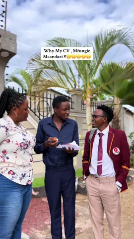 KWANINI CV YANGU MFUNGIE MAANDAZI?!😁😁😁😁😁😁