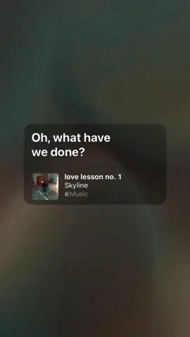 Absen dulu siapa yang udah dengerin love lesson no.1 sehari 3 kali? 💔🥲 #fyp #skyline #trending #viral #music #lovelessonno1 #lyrics #liriklagu #breakup #SoundsOfSEA #MusikDiTikTok #Relationship  