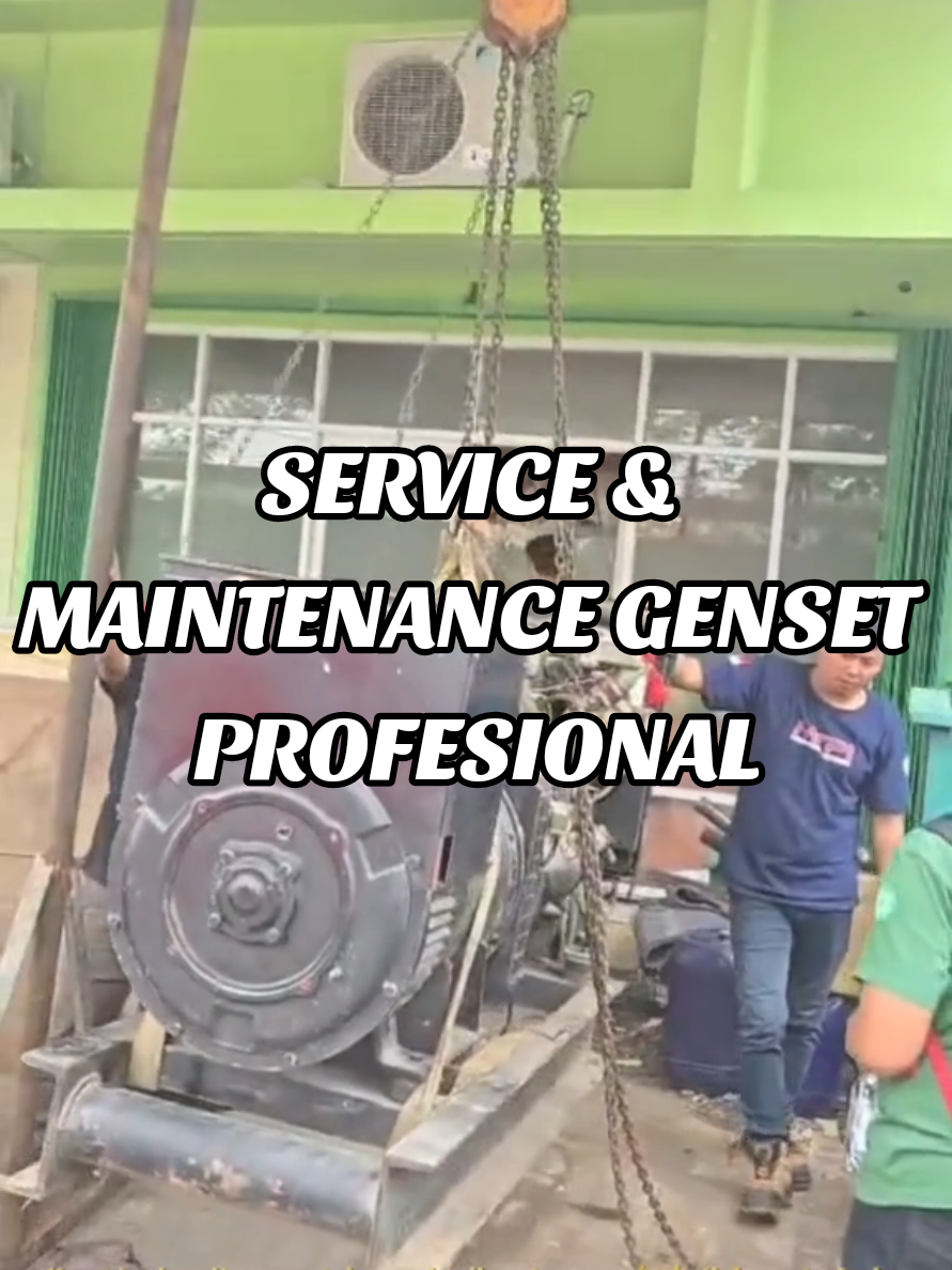 SERVICE & MAINTENANCE GENSET MTPI.#mantap #servicegenset #maintenance #genset