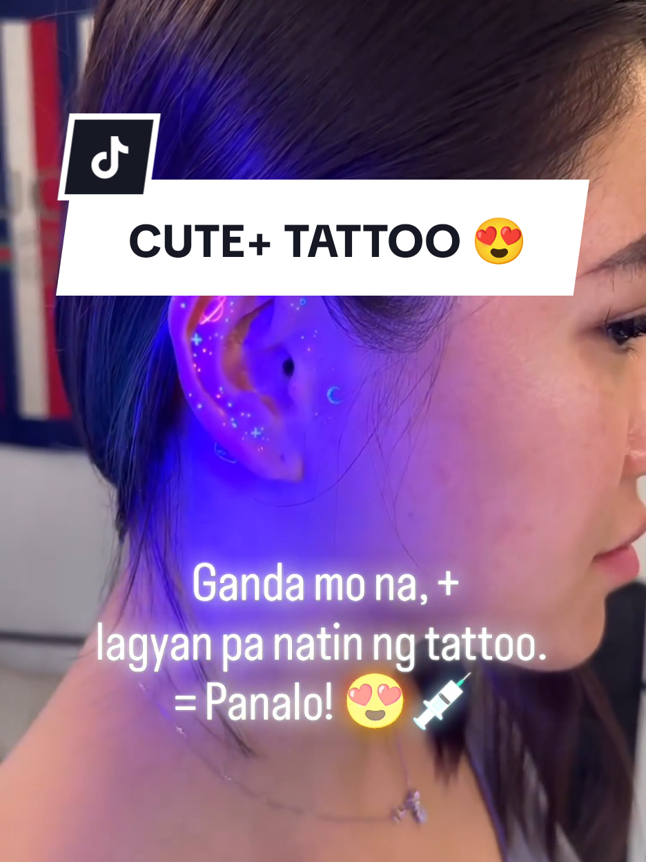 Pa tattoo na para lalo pang gumanda! 😍✨ (c) to the rightful owner.  #cutetattoo #cooltattoo #aesthetictattoos #minimalisttattoo #tattoovideo #tiktoktattootrends #besttattoo #tattooartist 
