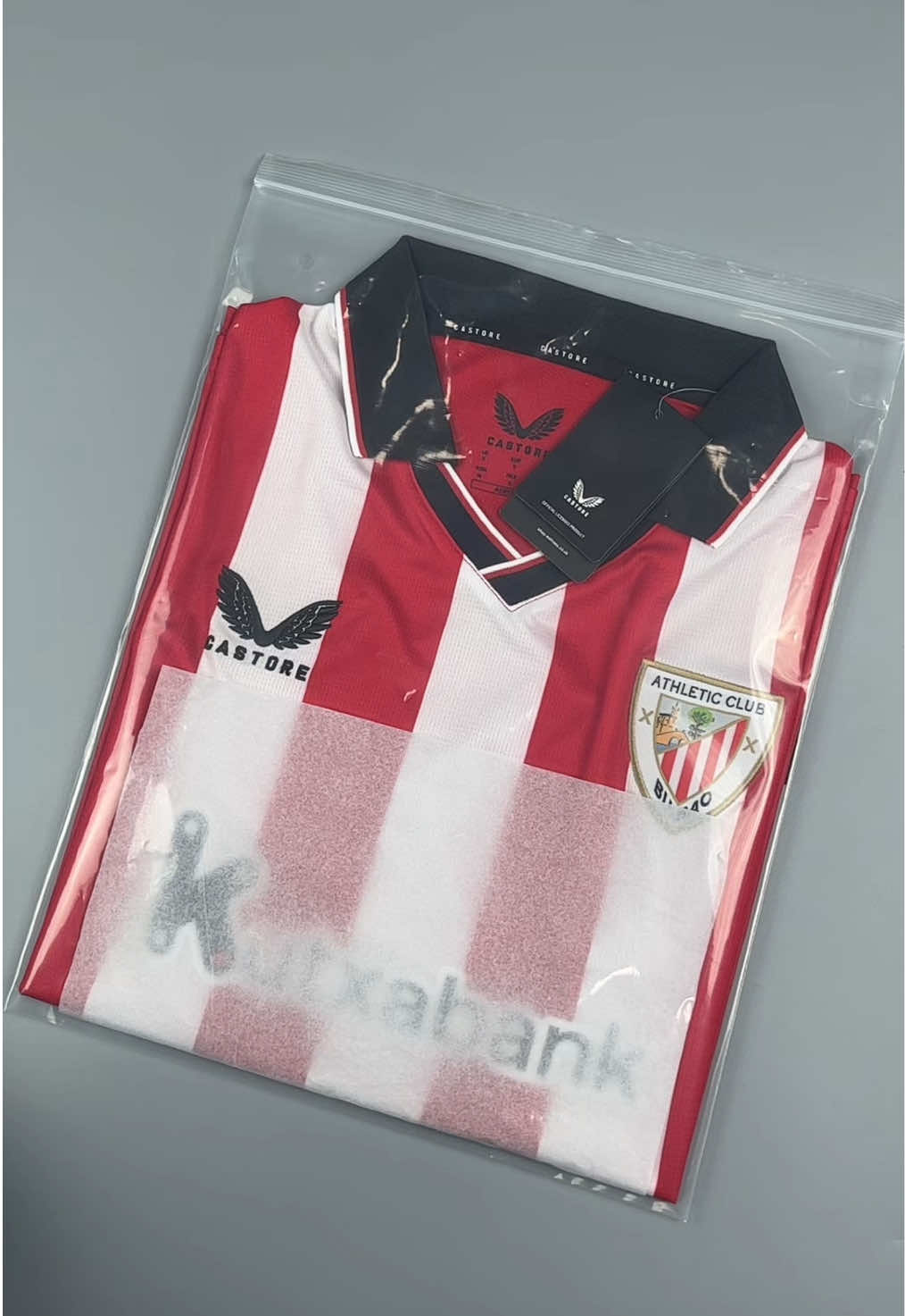 Introducing our 2025/26 Home Kit!❤️ #AthleticClub#sanmamess #castore #sanmames #bilbao #newkit #tiktokfootballacademy #Viral