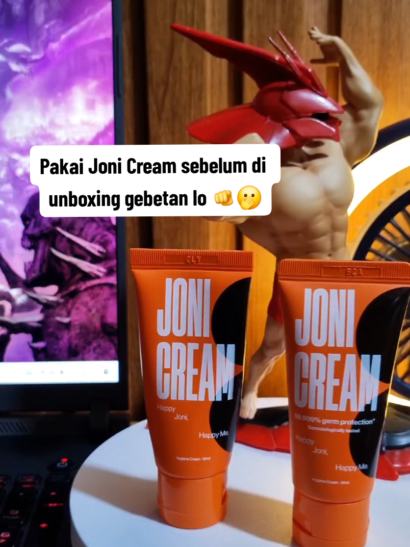 Pakai ini sebelum lo di unboxing gebetan. Joni Cream by UNCLE JONI @unclejoni_ #happyjonihappyme #unclejoni #gamal