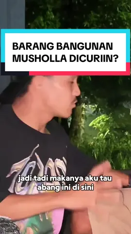 Apalagi yang mau diambil? udah berhilangan semua barang2 bangunan Mosholla🥲 #alehalehkhasmedan 