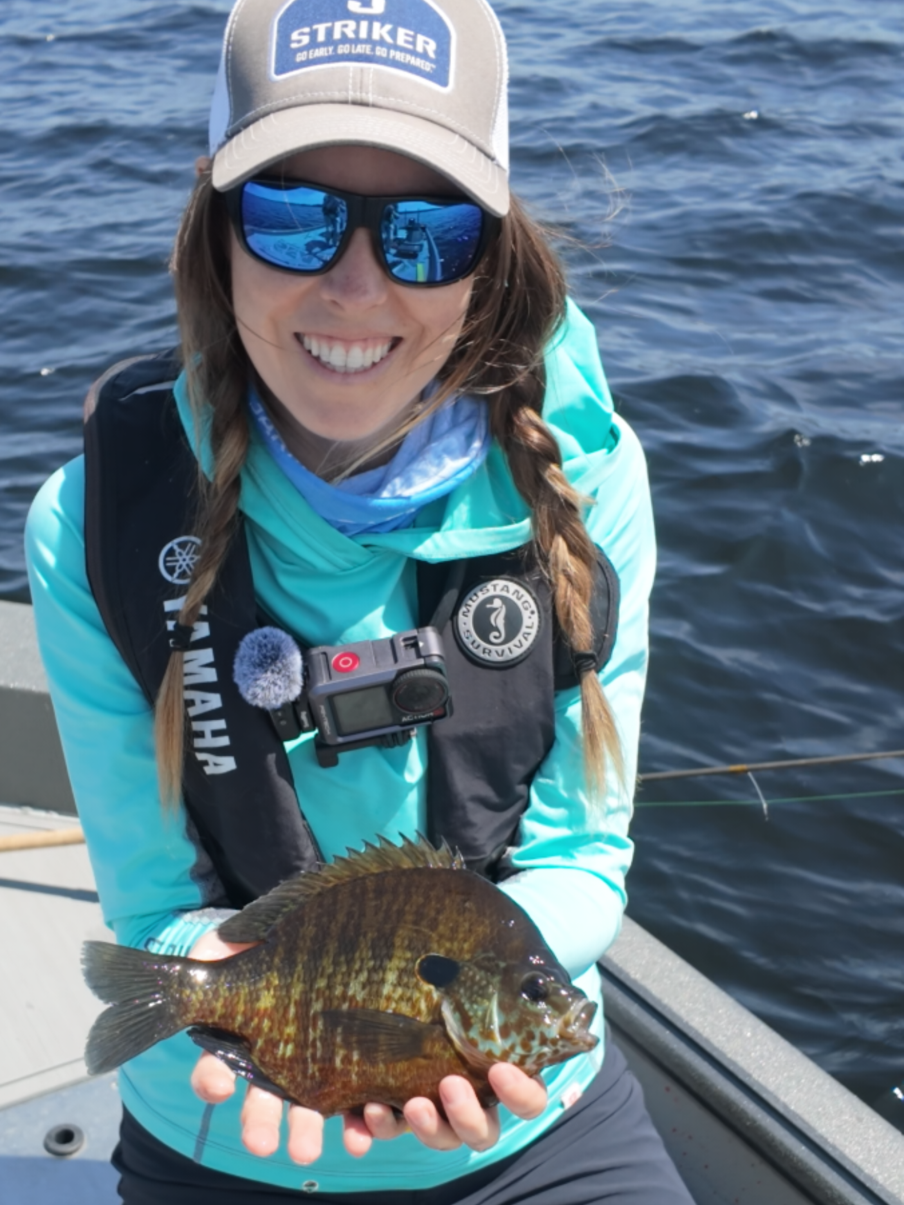 Love these big (lil) guys! 😄 #panfish #sunfish #pumpkinseeds #bluegill #bluegillfishing 