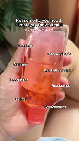 Replying to @♡🛍️ ang dami talagang benefits ng himalayan pink salt oil kaya ang ganda sa skin✨ #himalayanpinksaltoil #bodyoil #bodycare #skincare #bonitahimalayanpinksaltoil 
