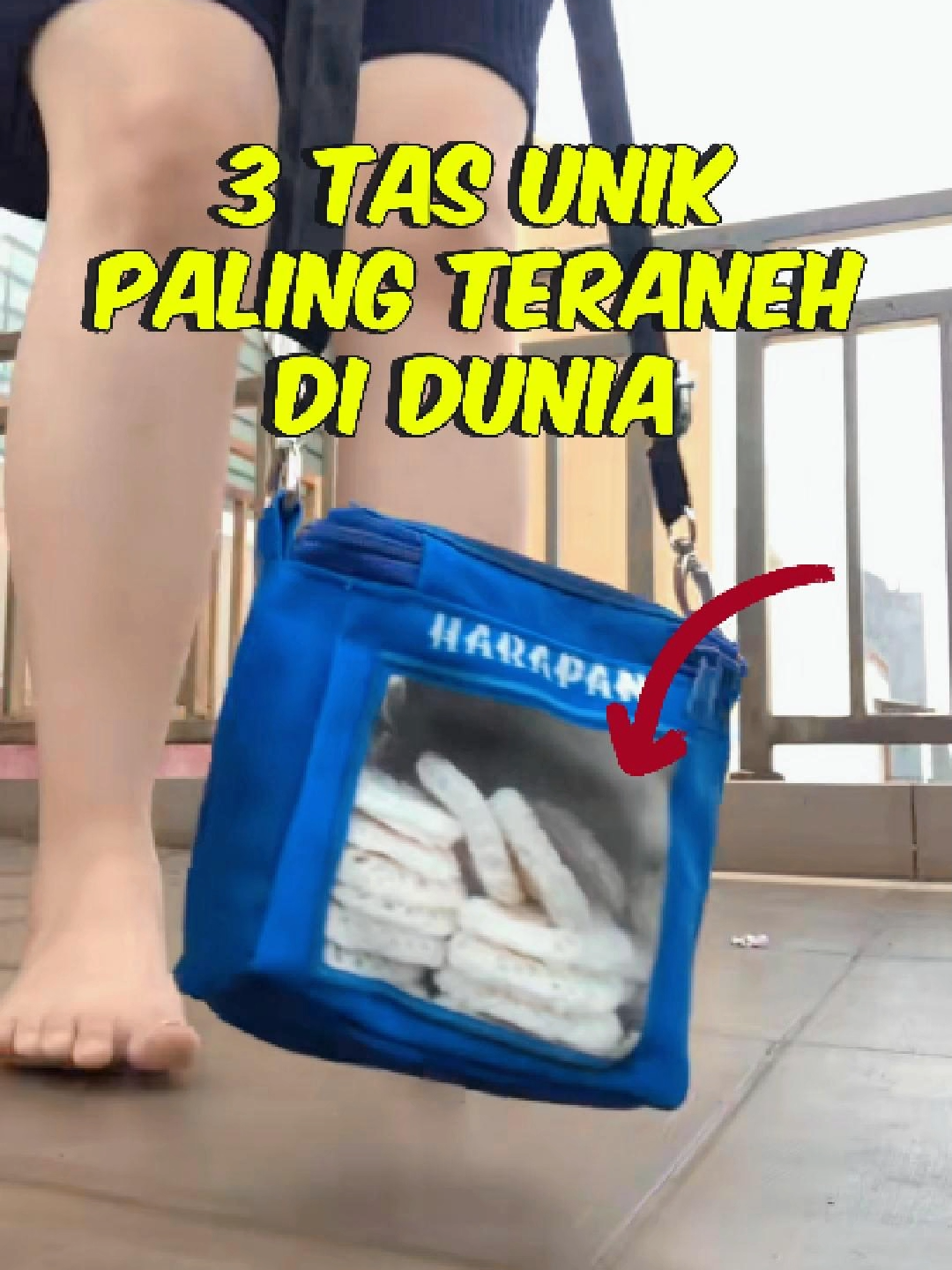 Inilah 3 Tas Unik Paling Teraneh di Dunia ! (Nomer 3 Sangat Aneh Coy !) #fyp #bag #unique