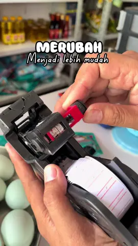 Dengan alat label ini tidak akan salah harga lagi #labelharga #warung #hargamurah #warungsembako 