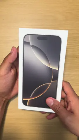 iPhone 16 Pro Max Unboxing #unboxingvideo #iphone #apple #naturaltitanium 