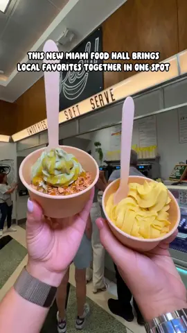 Central Fare Food Collective is the newest food hall in Miami 😋. It’s located on the second floor of the Miami Brightline Station — and no, you don’t need a train ticket to get in. There are 11 food vendors plus one bar. Here are the 10 food vendors I tried (not a ranking): 1. 🌮 The Wolf of Tacos (FINALLY A BRICK-AND-MORTAR) 2. 🥪 Peppi’s Steaks & Hoagies  3. 🧿 El Turco Express   4. 🍌 Peel!   5. 🍣 Guchi’s Handroll Bar   6. 🍕 Stanzione   7. 🇪🇨 Cotoita   8. 😋 Stephanie’s Crepes   9. 🥯 Josh’s Corner Diner 10. 🍓 Chocolate Strawberries by Icy-N-Spicy   11. 🥐 Rosetta Bakery is also part of it but didn’t get a chance to try them  📍 Central Fare Food Collective  inside the Miami Brightline Station 550 NW 1st Ave, Miami, FL 33136 #iviethefoodie #miamifoodie #foodiesofmiami #centralfaremiami #miamifoodhall #brightlinemiami #miamifood #wheretoeatmiami 
