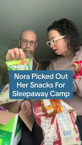 Does she need all these snacks? Nope! But we are blessed to be able to say yes and give her these treats and it makes us so happy to spoil her in ways that are within our means #jewishtiktok #kosherfood #sleepawaycamp #jewishsummercamp #koshersnacks 