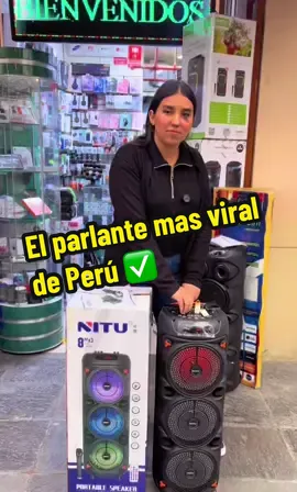 El parlante más viral en Perú✅ #parlante #importaciones #viral #cercadodelima 
