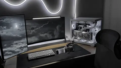 #setup #pc #GamingSetup #setupgaming #setupgamer #whitesetup #techtok #fyp #fypシ゚ #viral #سيت_اب #بي_سي #بيسي #اكسبلور 
