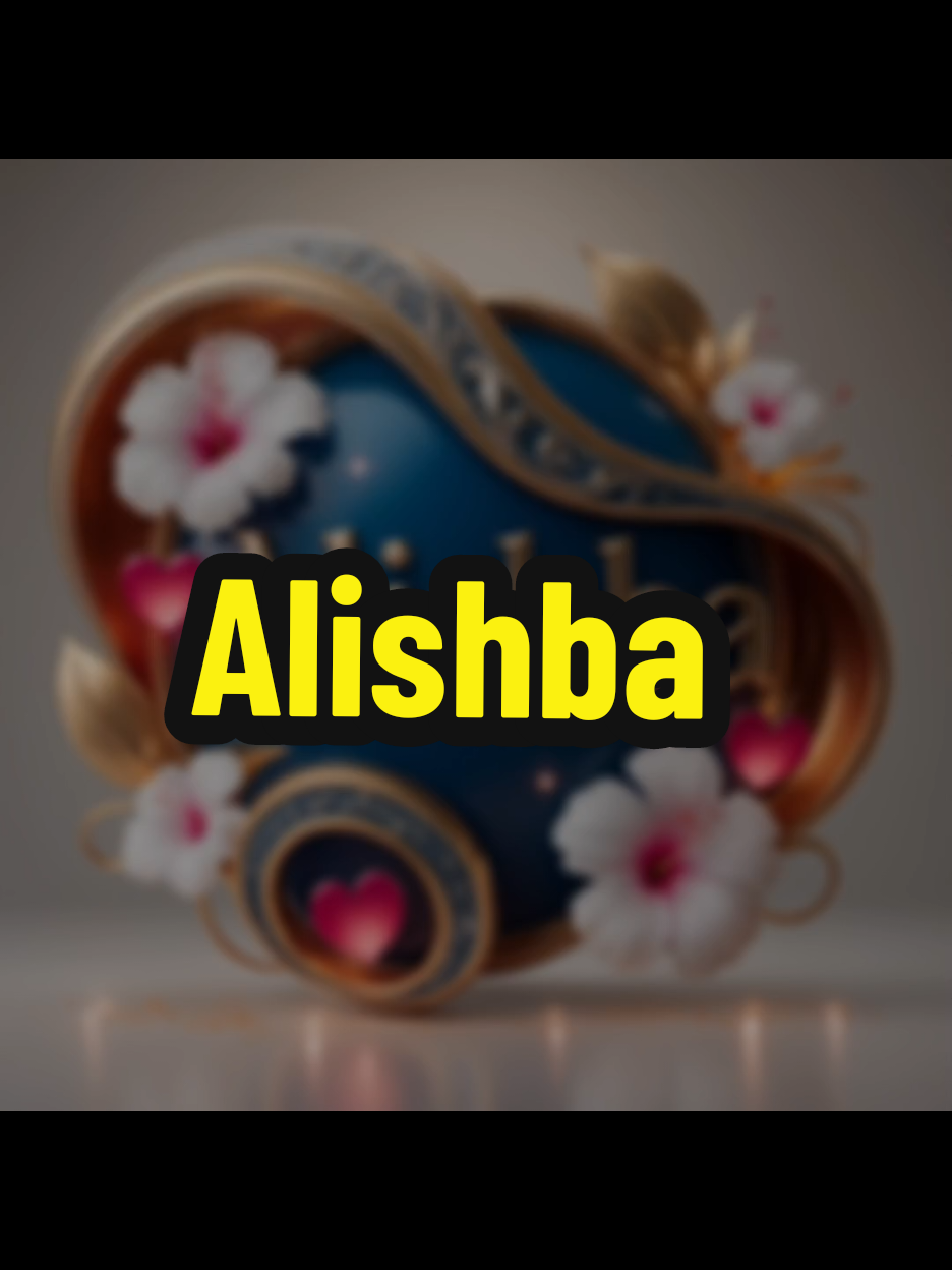 Alishba Name Designs#namedesign #CapCut #nameart #alishba 