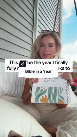 if you’ve ever wanted to read the Bible now is the time. This is a 52 week journal through God’s word.. I love this simplicity of it and how easy it is to comprehend. The reflection questions really help you connect. #bible #biblejournaling #biblestudy #bibleinayear #christiantiktok #tiktokshopcreatorpicks #tiktokshopsummerturnup #dealsforyoudays 