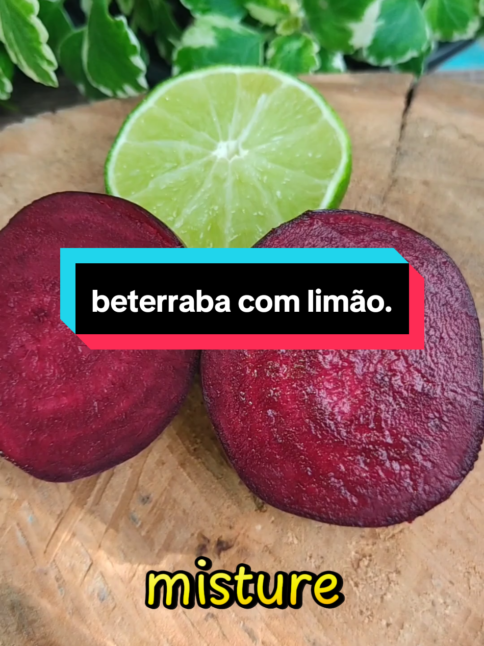 beterraba com limão #beneficios #receitasnaturais #dicas #saùde 