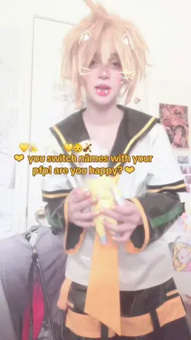 #lenkagamine - 💛🍌 - ˆ𐃷ˆ - 💛👶🎻 - #lenkagaminecosplay #vocaloid #vocaloidcosplay #vocaloidlen #foryoupage #fyp 